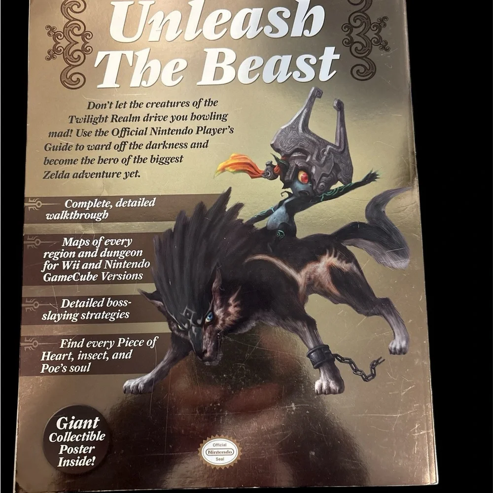 Nintendo Twilight Princess Player's Guide - Red and Gray